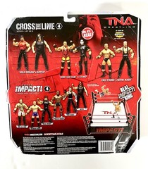 STING & ROB VAN DAM TNA Impact Cross the Line Jakks Pacific(NEW)