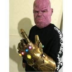 1PCS New Hot HCMY Thanos Infinity Gauntlet Full Metal 1:1 Wearable Cosplay Stat
