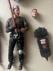 NECA Back To the Future Figure Lot AND Jada Toys Time Machine