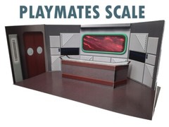Star Trek TNG Ten Forward Bar Custom Playset for 5″ Scale Playmates Figures