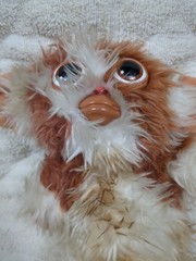 VTG 1984 Gremlins Gizmo Squeaks Hasbro WB Mogwai RARE No Tags Plush