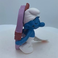 Smurfs 20747 Valentine’s Day Smurf Pink Heart Figure PVC Schleich Peyo Figurine