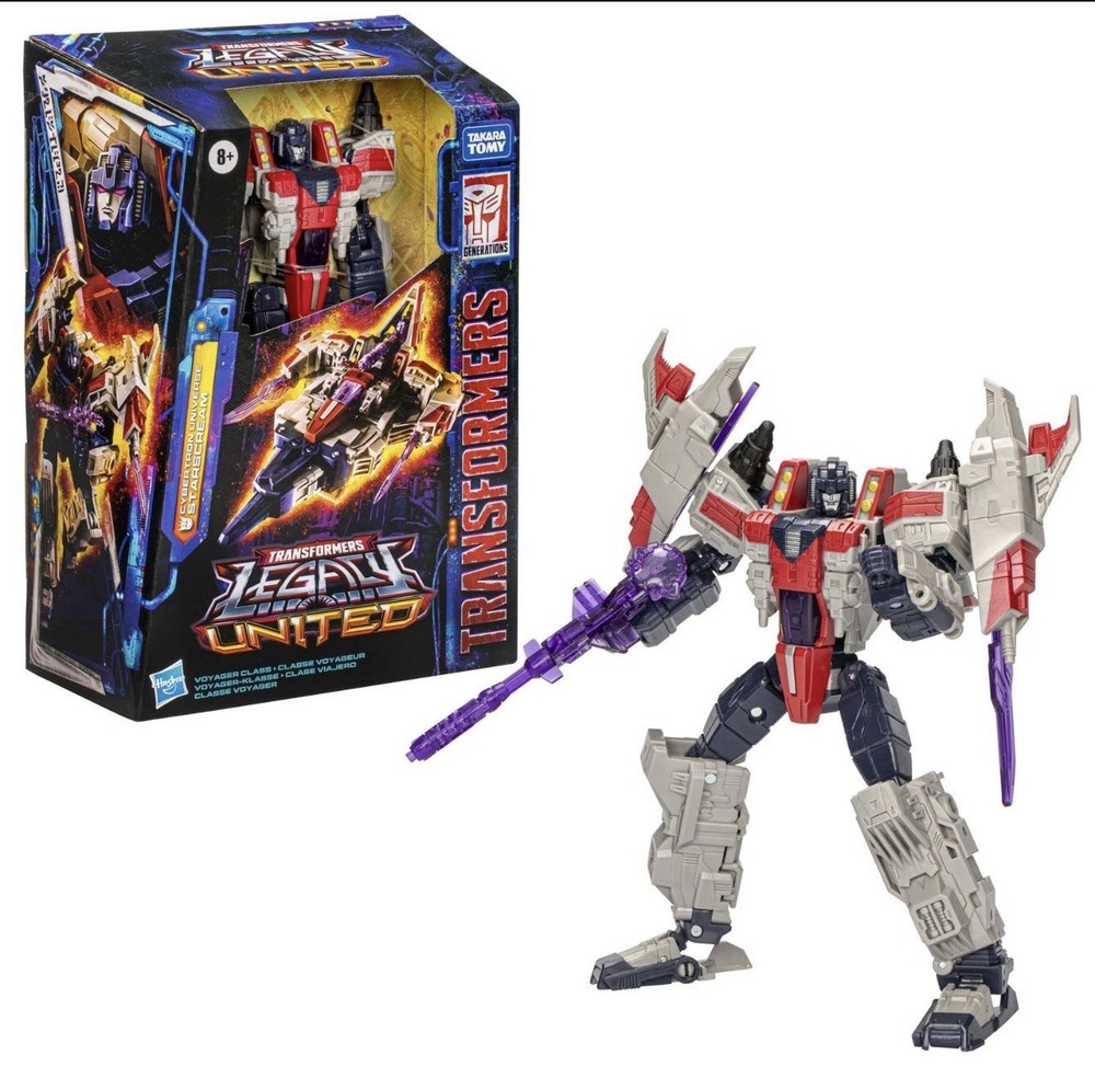Hasbro Transformers Legacy United Voyager Starscream Transforming Action Figure