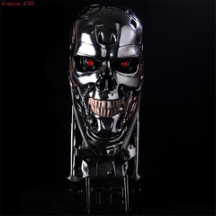 The Terminator T2 Arnold T800 1:1 Life-size Bust Endoskeleton Resin Statue Model