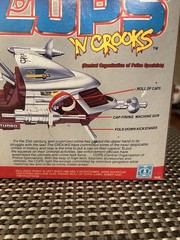 1988 Cops ‘N Crooks Jail Bird Air Speeder Vehicle 1988 Hasbro NIB See Pics Read