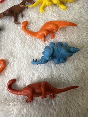 Dinosaurs Lot Of 16 Prehistoric Jurassic Figures Plastic Rubber Vtg 60’s 70’s