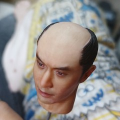 1/12 Japanese samurai soldiers Head Sculpt Fit 6” Male Action Figure Body Toy
