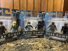 FULL SET OF 2017 DARK TOWER 6 FIGURES MINT NRFP JACK,LAURIE,TRACKER,GUNSLINGER