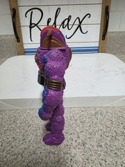 Hasbro Inhumanoids Auger Action Figure 1986 Vintage, Complete with Helmet