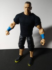 Custom Black Terry Funk Wrestling T Shirt For Action Figures NXT WWE Mattel