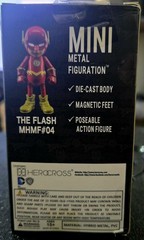 Herocross MHMF#04 The Flash “Justice League” DC 3″ POSEABLE DIECAST MAGNETIC #Z