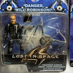 Lost In Space Prof John Robinson & Major Don West Figures – Trendmasters 1997