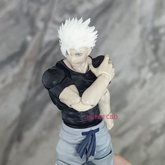 1/12 Custom Jujutsu Kaisen Gojo Satoru Hair Part For 6″ SHF Toji Fushiguro Body