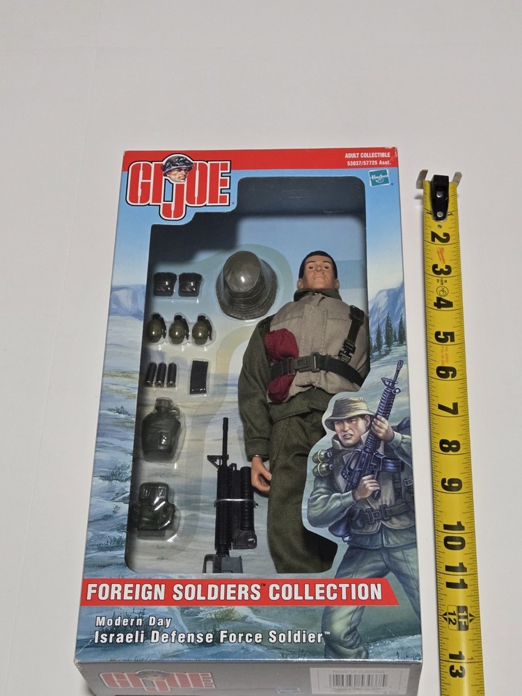 G.I. Joe Modern Israeli Defense Force Soldier Foreign Collection 2001 C-023B NEW