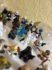52 Mini Star Wars Micro Force 1″ W Balls Figures Darth Maul Jabba Chewie (g5