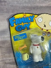Family Guy Brian Action Figure Crazy Interaction World Dog Animated TV 2011 F3
