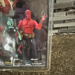 Hellboy Movie Deluxe Action Figure Ron Pearlman Moc Gentle Giant 2007 Rare NIP