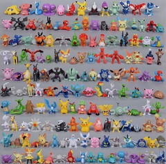 Pokemon Mini Figure Toys Pikachu Action Figures Kids Gift Birthday Party Favors