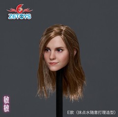 Z6TOYS 1/6 Emma Female Head Sculpt Movable Eyes For 12″ Figure ZC012 E ❶USA❶