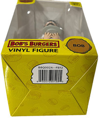 Bob’s Burgers Bob Belcher BOB 4″ Vinyl Figure Built by Culturefly Fly Guys NIB