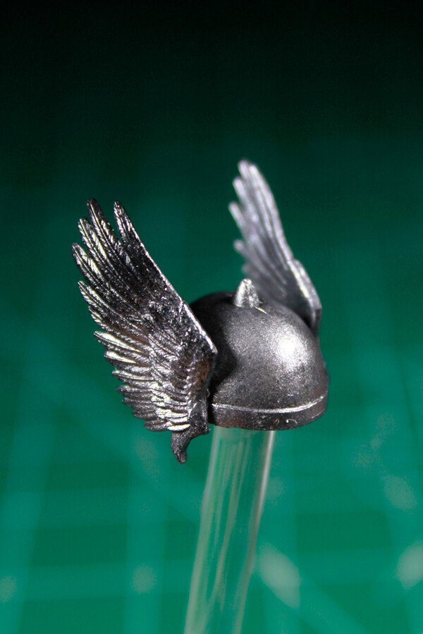Custom Resin Classic Helmet Cast for 1:12 scale LEGENDS ODINSON THOR 