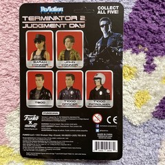 Terminator 2 Judgement Day T-1000 with Hole in Head Exclusive ReAction Figure