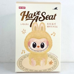 POP MART Labubu The Monsters Have A Seat Series Vinyl Plush Figure Toys Dolls