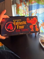 Fantastic Four The Thing 10 inch Action Figure Deluxe Edition Toy Biz 1995 NIB