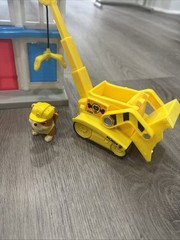 Paw Patrol Rubble Post Office 99% Complete Play Set Adventure Bay Exclusive Toy