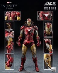 NEW Threezero Iron Man Mark 6 (Battle Damaged) DLX Action Figure