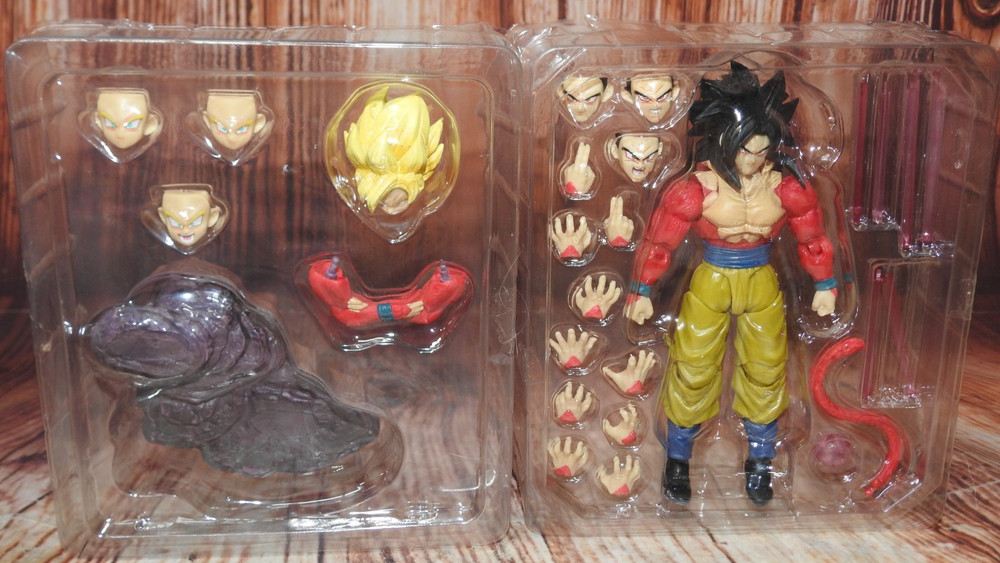 SH Figuarts SSJ4 Goku Black Hole Toys Brute Evolution NEW No box