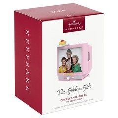 Hallmark Keepsake Christmas Ornament 2024, The Golden Girls Cheesecake Break Wit