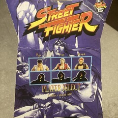 Jazwares Street Fighter Akuma Action Figure in box used 6.5 x 4 inches