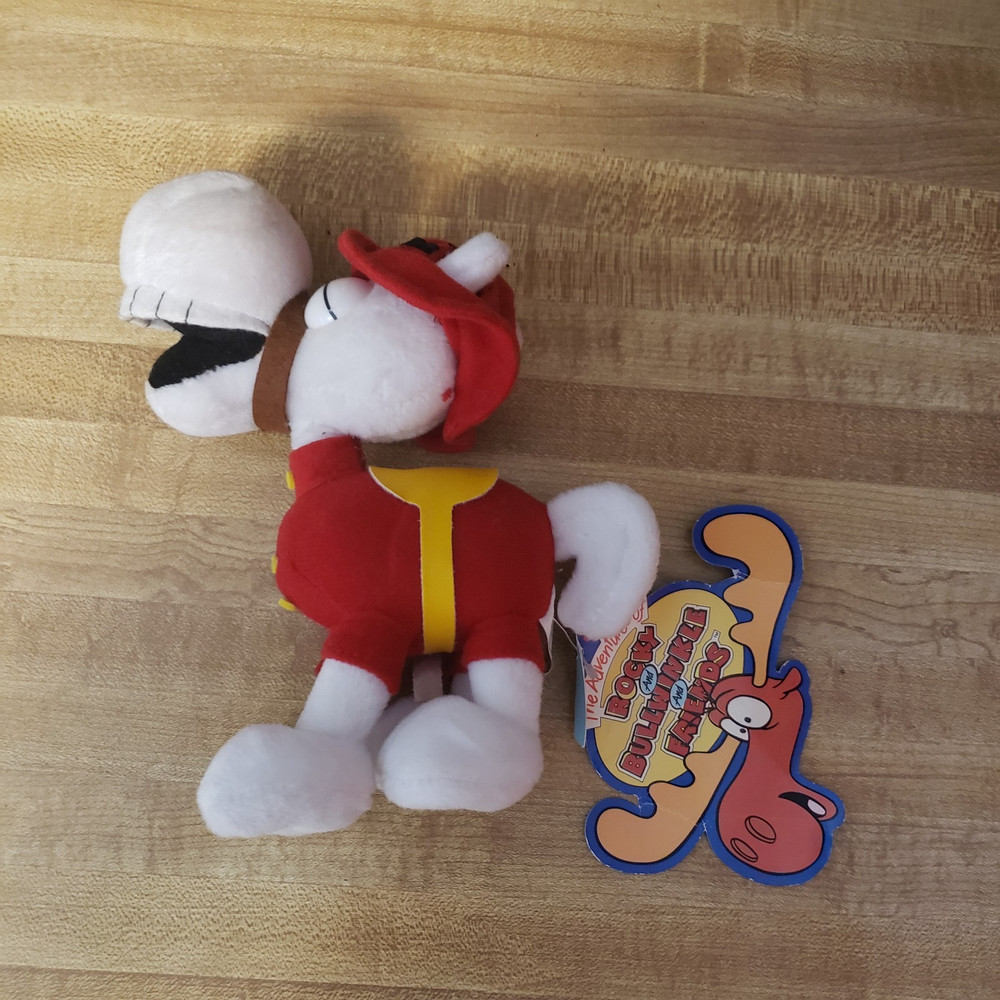 VTG HORSE Plush w/ Tags- CVS 1999 Stuffins NEW ROCKY & BULLWINKLE