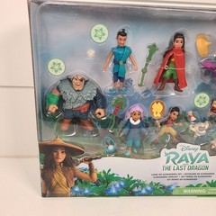 Disney Raya and the Last Blue Dragon Land of Kumandra Playset 20+ Pieces NEW