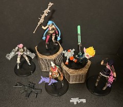 League of Legends Figure Lot Jinx Vi Caitlyn Ekko Heimerdinger Riot Arcane