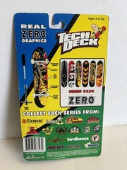 Tech Deck Zero Skull Skeleton Grim Reaper Series 3320 Vintage