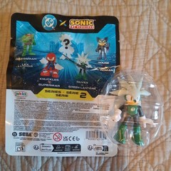 DC SUPERHEROES x SONIC Series 2 – SILVER as GREEN LANTERN 2.5″ Mystery Blind Bag