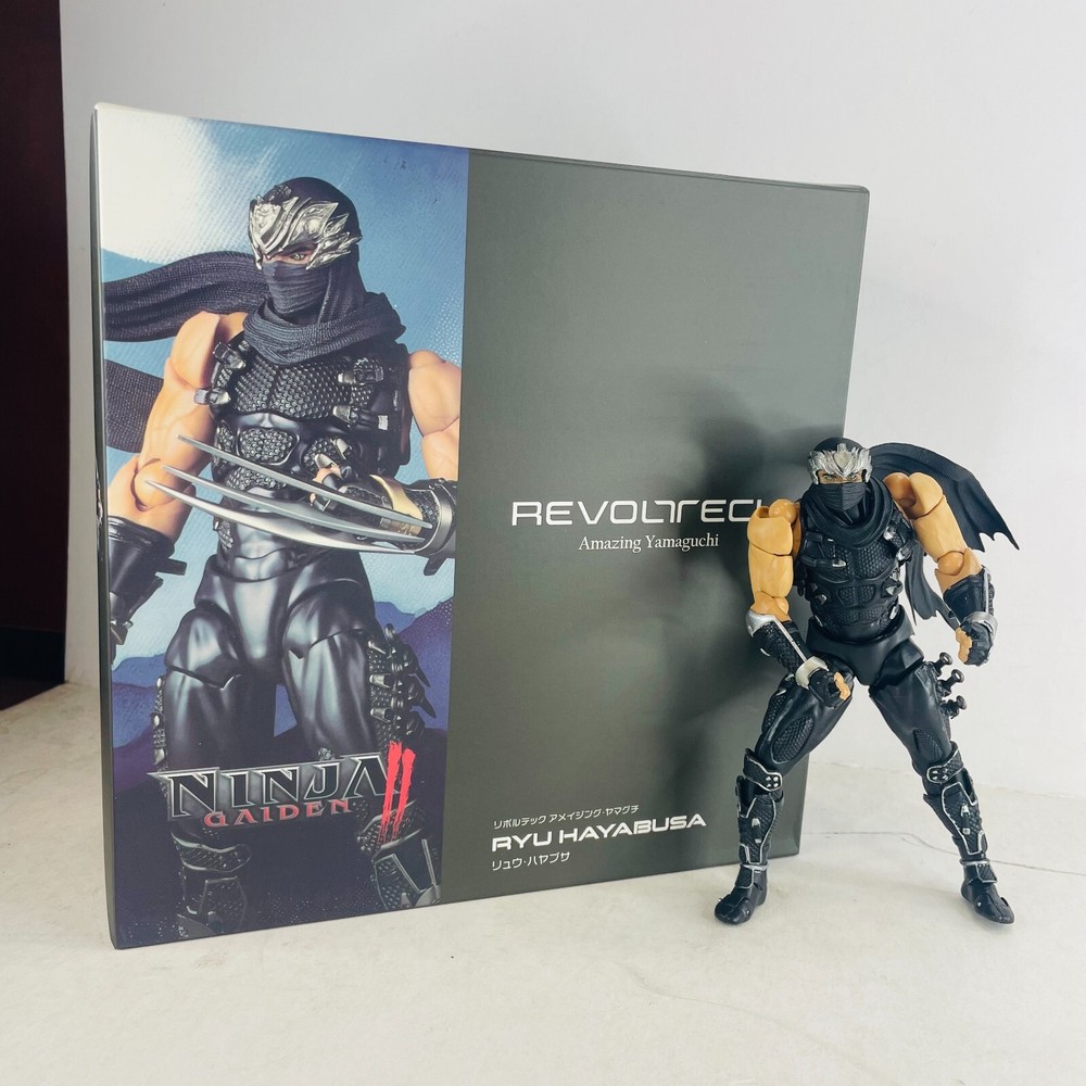 Ninja Gaiden 2 Ryu Hayabusa 6″ Action Figure Revoltech Amazing Yamaguchi Toys