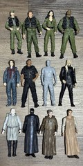 Stargate SG-1 Loose Figure Mixed Lot of 12 Teal’c Daniel Jackson, Anubis & More