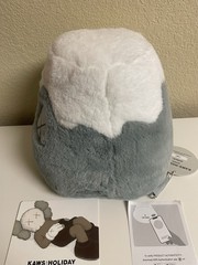 KAWS HOLIDAY JAPAN 2019 Mount Fuji Gray Plush AUTHENTIC W/ Box LIMITED EDITON