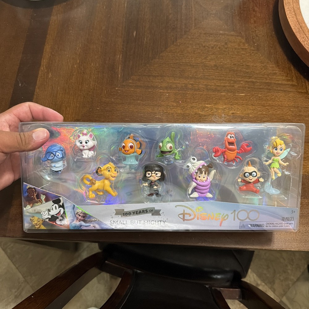 Disney 100 Years Of Small But Mighty Collector Character Figures Limited Edition