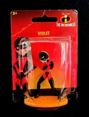 Disney Pixar The Incredibles Mini Action Figure Lot 4) Mr Incredible Jack Violet