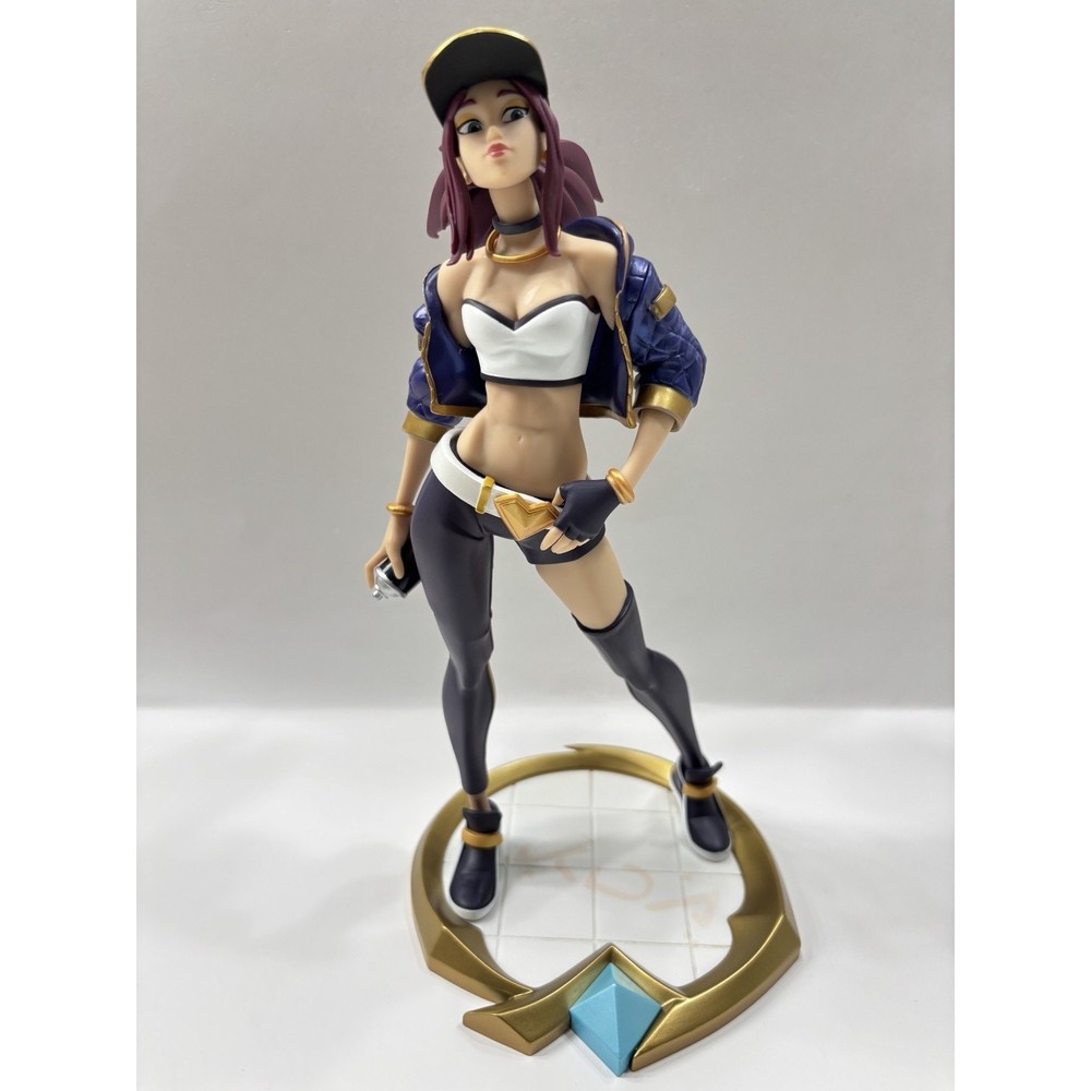 League of Legends K/DA Akali Unlocked Statue 009 Riot Games NO BOX / Accessories