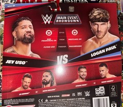 WWE Jey Uso Logan Paul Showdown Series 27 Mattel 2 Pack Championship 2026