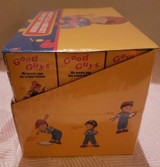 NECA CHUCKY BLIND BOX SERIES 1 RETAIL CASE OF 6 SEALED, PLUS 3 EXTRA FIGURES