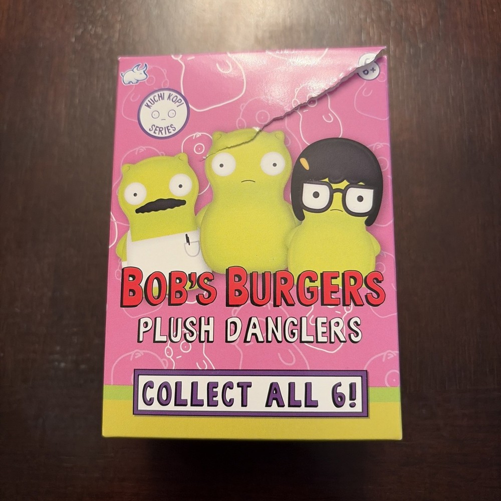 Bob’s Burgers Plush Toy Danglers- Kuchi Kopi Series- Open Box Item Inside Sealed
