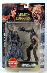 ASH & PIT WITCH 2-Pack Army Of Darkness McFarlane Movie Maniacs Exclusive NIB