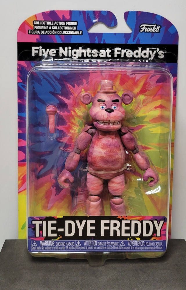 Funko FNAF Tie-Dye Freddy Five Nights at Freddy’s Action Figure NEW MIB
