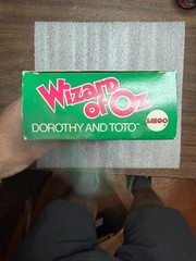 VINTAGE 1974 MEGO WIZARD OF OZ DOROTHY W/TOTO ” 8″ DOLL W/ORIG BOX